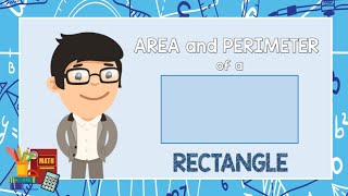 Area amp Perimeter of Rectangle  Math Animation [upl. by Belding166]