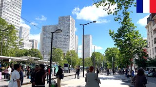 🇫🇷☀️【HDR 4K】Paris Walk  Porte d’Italie to Quais de la Gare via Porte d’Ivry amp Nationale June 2024 [upl. by Montagu475]