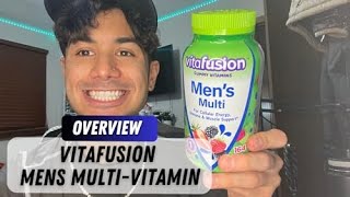 Vitafusion Mens Gummy Vitamins Review Tasty amp Effective [upl. by Nogas]