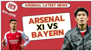 Arsenal latest news Tomiyasu to start Team news and predicted XI vs Bayern  Tuchels injury boost [upl. by Karilla]