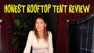 Dune 4wd Rooftop Tent Review  Post Trip  Pros amp Cons Rooftop tent  SeAnn [upl. by Asilec337]