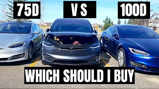 75D or 100D Which Tesla should you get 7 points of comparison [upl. by Nelrac]