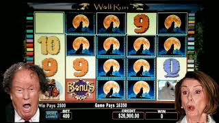 Wolf Run High Limit Slot Play Jackpots [upl. by Yblek119]