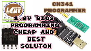 18 वोल्ट bios chip program करना आसानी से सिखे CH341A Programmer Trick lciit laptoprepairtools [upl. by Hanway203]