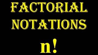 MATHEMATICS 1 Factorial Notation for Class 11 12 [upl. by Press755]