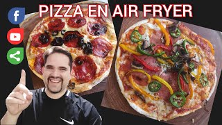 COMO HACER PIZZA EN AIRFRYER [upl. by Illoh930]