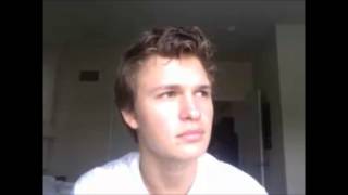 Ansel Elgort talks about Ansolo [upl. by Ahsela]