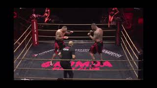 Gromda fight club Poland vs uk balboa vs mark the hand godbeer bareknuckle bkb boxing [upl. by Eitsud]