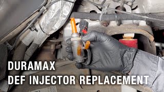 Duramax DEF Injector Replacement  Installation Spotlight [upl. by Euginimod]