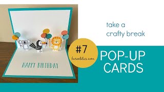 Easy Pop Up Card Tutorial for Beginners [upl. by Leaper426]