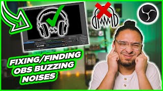 OBS STUDIO HOW TO FIX ANY BUZZING NOISE [upl. by Leilah]