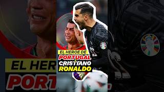 CRISTIANO RONALDO fue SALVADO por 😱 futbol cristianoronaldo euro2024 [upl. by Restivo465]