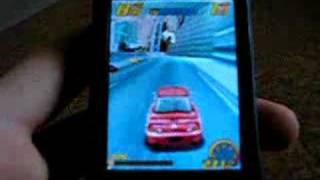 Nokia n73 running Ngage Asphalt 3 [upl. by Fairlie]