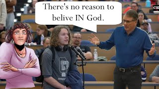 Theres No Reason for Belief in God  Frank Turek [upl. by Haimarej40]