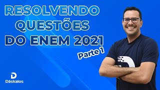 GEOGRAFIA  RESOLVENDO QUESTÕES DO ENEM 2021 PARTE 1 [upl. by Arleta]