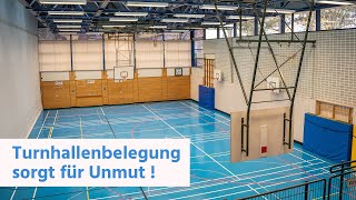 Hallenbelegung als Flüchtlingsunterkunft sorgt für Unmut an Stuttgarter Gymnasium  STUGGITV [upl. by Craddock73]