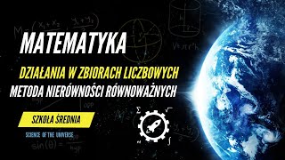 MATEMATYKA Rozwiązywanie nierówności  metoda nierówności równoważnych [upl. by Fenella]