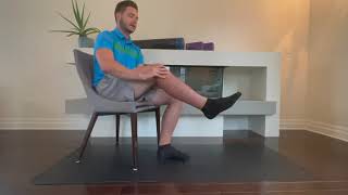 Popliteus Stretch  Release Technique [upl. by Happ]