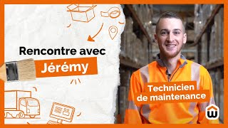 Rencontre avec Jérémy technicien de maintenance chez Weldom [upl. by Nosloc]