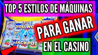 TOP 5 MAQUINAS QUE DEBES DE JUGAR EN El CASINO  SLOTS QUE DEBERÍAS JUGAR EN EL CASINOTIPS EP10 [upl. by Mcguire]