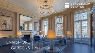 Ennismore Gardens SW7  Property Tour  Beauchamp Estates [upl. by Barmen974]