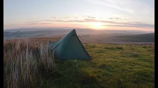 A Dales High Way  wild camping in the Yorkshire Dales with the Trekkertent Stealth 1 [upl. by Weinrich]