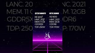 GTX 1080TI VS RTX 3060  DUELO DE GPU [upl. by Lemieux]