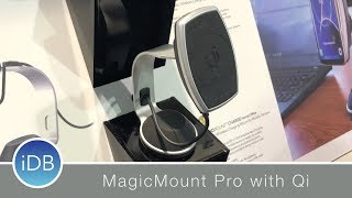 Scosches New MagicMount Pro Qi Wireless Charger amp Speck Presidio Case Partnership [upl. by Ltney]