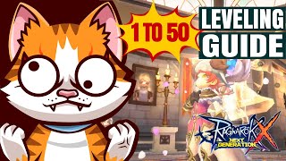 Leveling Guide level 1 to 50 Ragnarok X Next Generation RoX [upl. by Ettennyl111]