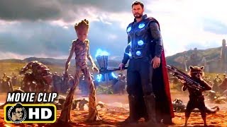 AVENGERS INFINITY WAR 2018 Clip  Thor Arrives in Wakanda HD [upl. by Eilahs]