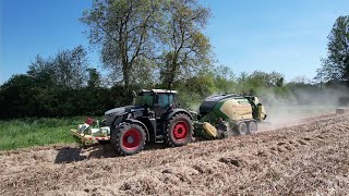 Pressage de Miscanthus avec cet ensemble de chez l’ETA LA LOUVIÈRE [upl. by Yekram799]