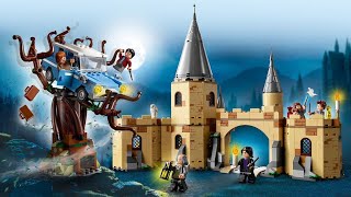 Lego Hogwarts Whomping Willow 75953  Full Build [upl. by Allemac]