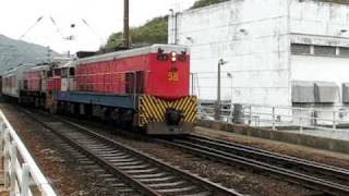 MTR Freight VF08 MTR 58  MTR 60 Departs Lo Wu Yard [upl. by Millur]