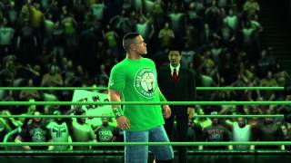 John Cena makes his entrance in WWE 13 Official [upl. by Aliac]