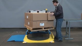 Pallet Jack Accessible Lift Table [upl. by Jareb]