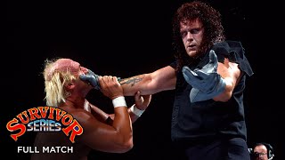 FULL MATCH  Hulk Hogan vs The Undertaker  WWE Title Match WWE Survivor Series 1991 [upl. by Avie]