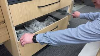 New England Joinery  Drawer Removal [upl. by Aerdnaeel]