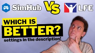 SimHub vs LFE for ButtKicker  Which is Better  iRacing Haptics Guide [upl. by Nyroc]