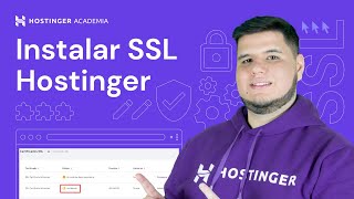 ¿Cómo Instalar SSL en Hostinger  Rápido [upl. by Gloria]