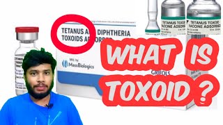 What is Toxoid in Tetanus vaccine and Diphtheria vaccine in Hindi [upl. by Bowen]