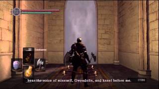 Second Bonfire in Anor Londo Blade of the Darkmoon Covenant and Gwyndolin location DARK SOULS [upl. by Niuq]