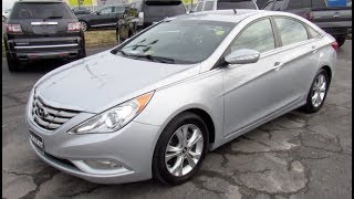 SOLD 2012 Hyundai Sonata Limited Walkaround Start up Tour and Overview [upl. by Alcus841]