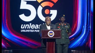 What President Akufo Addo said at 5G rollout [upl. by Assertal]