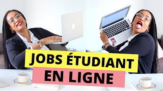 5 idées de JOBS ÉTUDIANT à faire EN LIGNE [upl. by Demmy]