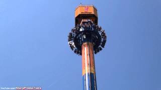 Acrophobia OffRide Six Flags Over Georgia [upl. by Suoinuj]