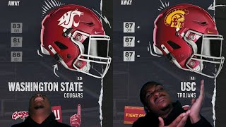 MY CREATED SCHOOLS COLLEGE FOOTBALL PLAYOFF DEBUT [upl. by Adnoyek]