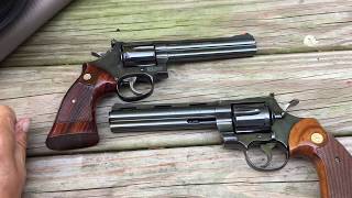 Smith and Wesson 586 vs Colt Python [upl. by Dow]