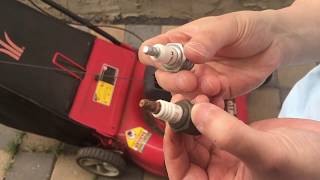 Spark Plug Test  Old vs New Champion RJ19LM [upl. by Windzer330]