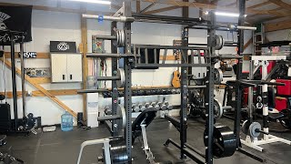 Home gym tour for Garage Gym Gainz [upl. by Casie]