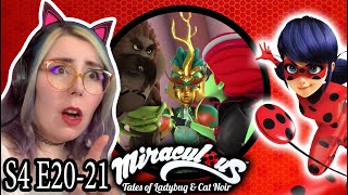 DOUBLE FAMILY  Miraculous Ladybug S4 E2021 REACTION  Zamber Reacts [upl. by Alfie626]